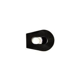 Зажим для шнура 4 мм KL  Чёрный + Белый (поштучно)  в Красноармейске