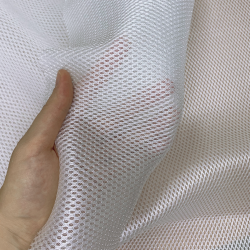 Сетка 3D трехслойная Air mesh 160 гр/м2, цвет Белый (на отрез)  в Красноармейске