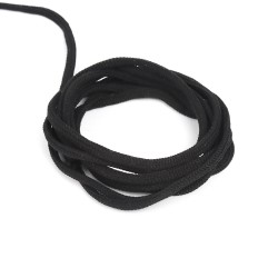 Шнур для одежды 4,5 мм, цвет Чёрный (на отрез)  в Красноармейске