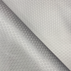 Ткань Оксфорд 300D PU Рип-Стоп СОТЫ, цвет Светло-Серый (на отрез)  в Красноармейске