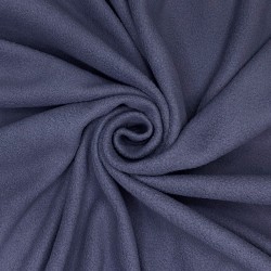 Ткань Флис Односторонний 130 гр/м2, цвет Темно-серый (на отрез)  в Красноармейске