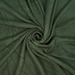 Ткань Флис Односторонний 130 гр/м2, цвет Темный хаки (на отрез)  в Красноармейске