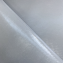 Ткань ПВХ 450 гр/м2, Серый (Ширина 160см), на отрез  в Красноармейске