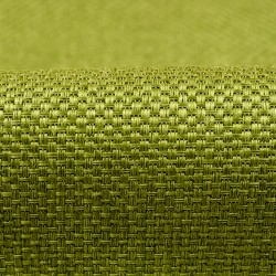 Ткань Блэкаут для штор светозатемняющая 85% &quot;Рогожка Зеленая&quot; (на отрез)  в Красноармейске