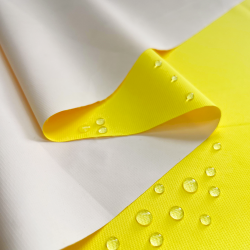 Водонепроницаемая Дышащая Мембранная ткань PU 10'000, цвет Жёлтый (на отрез)  в Красноармейске