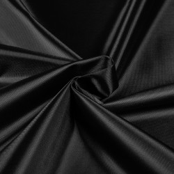 *Ткань Оксфорд 210D PU, цвет Черный (на отрез)  в Красноармейске